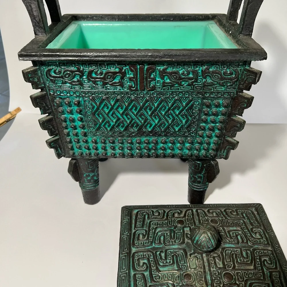 James Mont RARE Rectangular Ice Bucket
